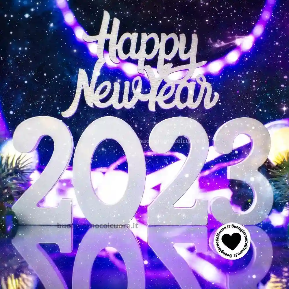 auguri di buon anno 2023